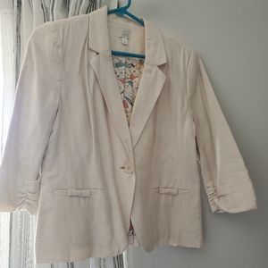 Lauren Conrad Beige Blazer